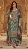 Vanaspati – Forest Green Embroidered Unstitched Suit