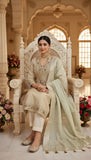 Raaj – Ivory Embroidered Unstitched Suit